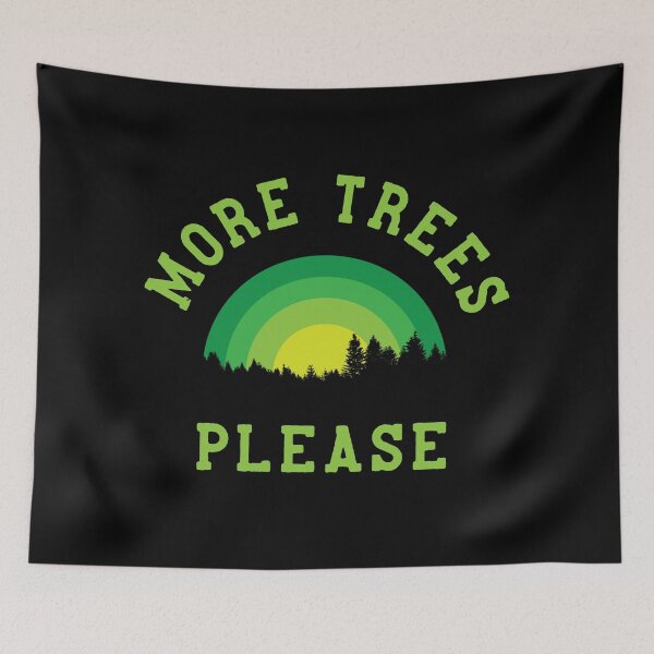 Item preview, Copy of Trees Please Sunset Essential designed and sold by blackdogshop.