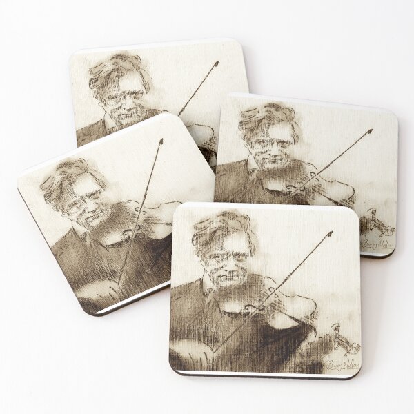 Item preview, Old Irish Fiddle (Violin) - Art designed and sold by BuyIrishArt.