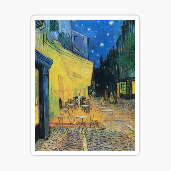 Item preview, Café Terrace at Night - Vincent van Gogh designed and sold by starrylite.