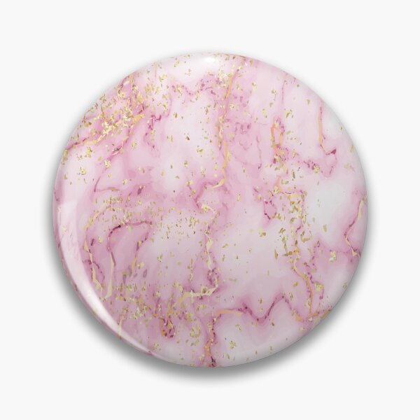 Item preview, Pink Girly Trendy Golden Marble watercolor modern art abstract designed and sold by Cheeky Companions.