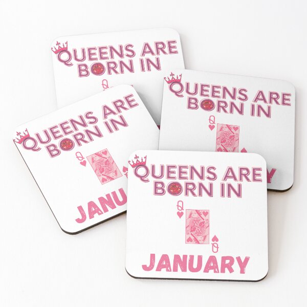 Item preview, Queens are born in January designed and sold by AvailableVA.