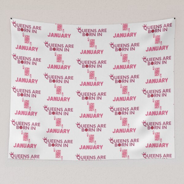 Item preview, Queens are born in January designed and sold by AvailableVA.