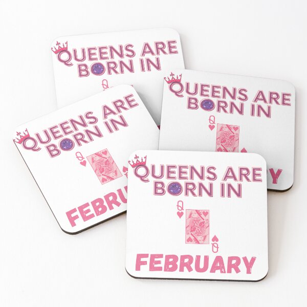Item preview, Queens are born in February designed and sold by AvailableVA.