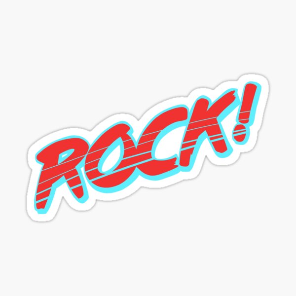 Item preview, FNaF Rock! Design Sticker designed and sold by coronarybypass.