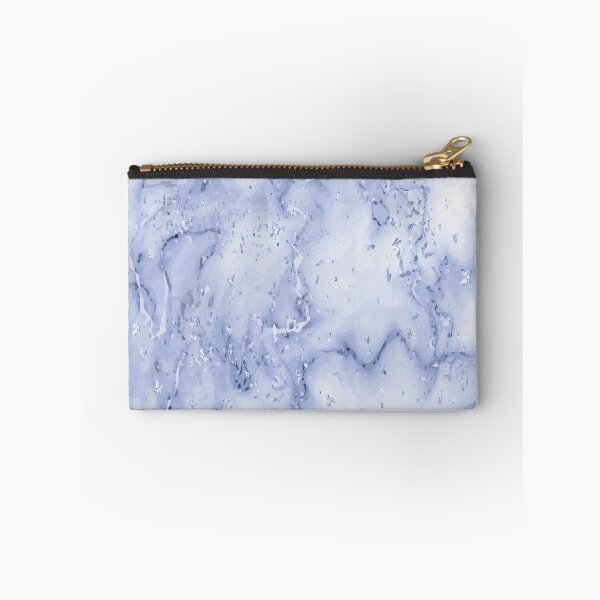 Item preview, Blue Girly Trendy Golden Marble watercolor modern art abstract designed and sold by Cheeky Companions.
