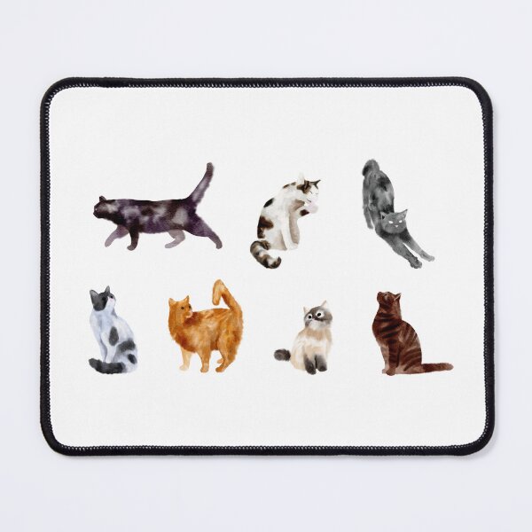 Item preview, Watercolor Cats designed and sold by SunkissedBlue.