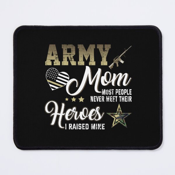 Item preview, US Army Proud Mom, Proud Army Mom - Military Mother American Flag Memorial Day I Raised My Hero designed and sold by Simeon Dorelus.