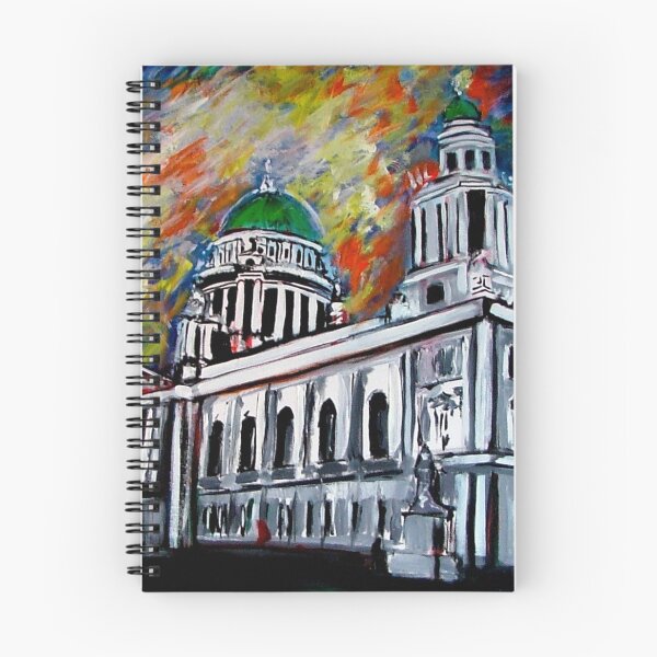 Item preview, Belfast City Hall Painting Art designed and sold by BuyIrishArt.
