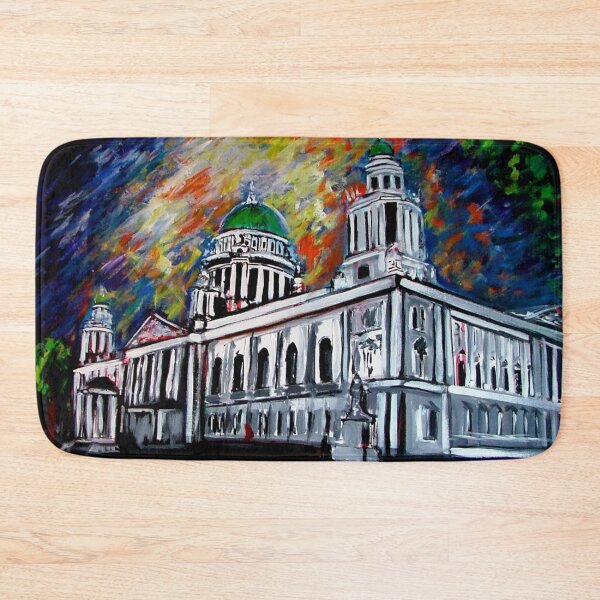 Item preview, Belfast City Hall Painting Art designed and sold by BuyIrishArt.