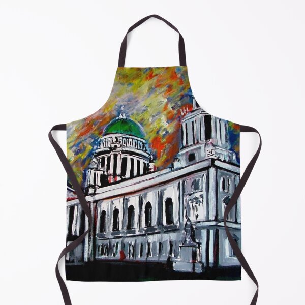 Item preview, Belfast City Hall Painting Art designed and sold by BuyIrishArt.