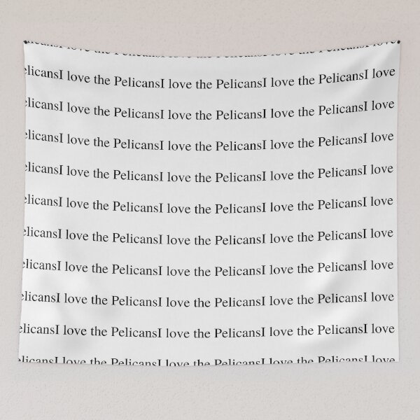 Item preview, I love the Pelicans  designed and sold by delborg.
