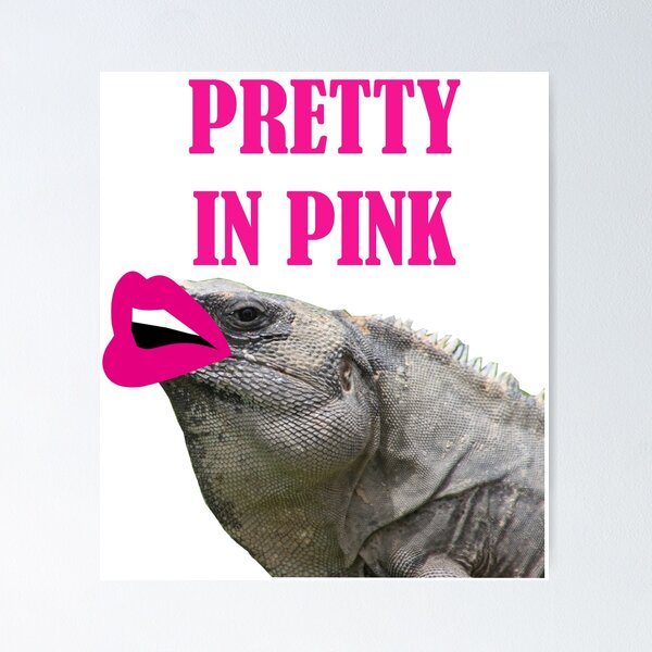 Item preview, Pretty in Pink Iguana Lizard Lips & Lipstick designed and sold by alien-punk.