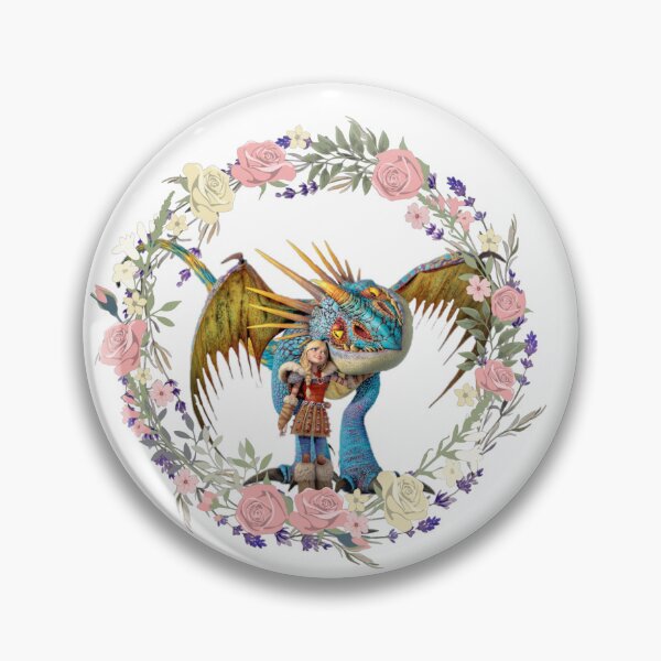 Item preview, Astrid & Stormfly Flowers  designed and sold by StorybookSwan.