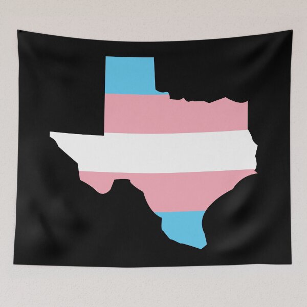 Item preview, Texas Transgender Pride Flag designed and sold by beerhamster.