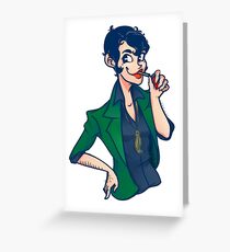 Lady Lupin Greeting Card