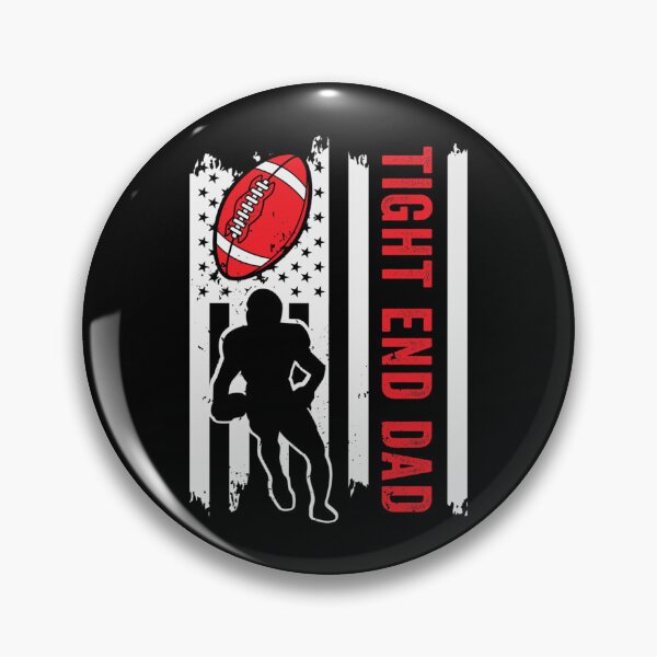 Item preview, American Flag Football Tight End Dad Shirt Football Player Tshirt Football Player Gift Footb designed and sold by ethenfran6.