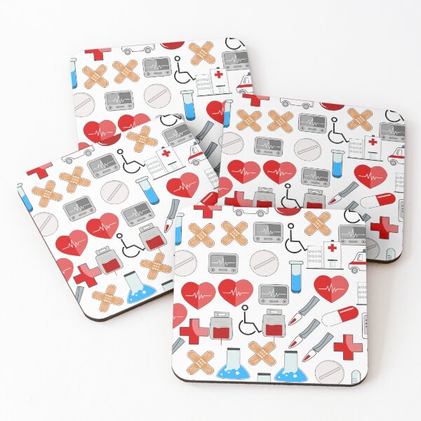 Item preview, Medical Icons on White designed and sold by SusanEileenEvans.