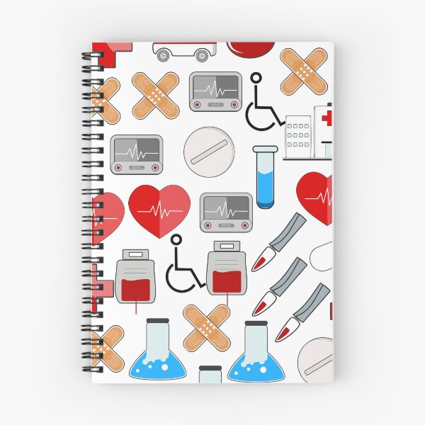 Item preview, Medical Icons on White designed and sold by SusanEileenEvans.