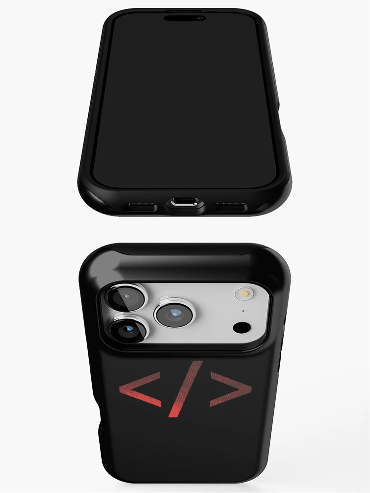 Thumbnail 3 of 4, iPhone Case, HTML coding tags designed and sold by MattForbesDev.