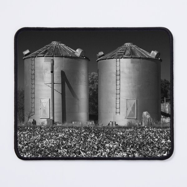 Item preview, Twin Soybean Silos designed and sold by Susan  Nixon.