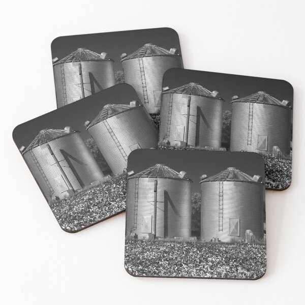 Item preview, Twin Soybean Silos designed and sold by Susan  Nixon.