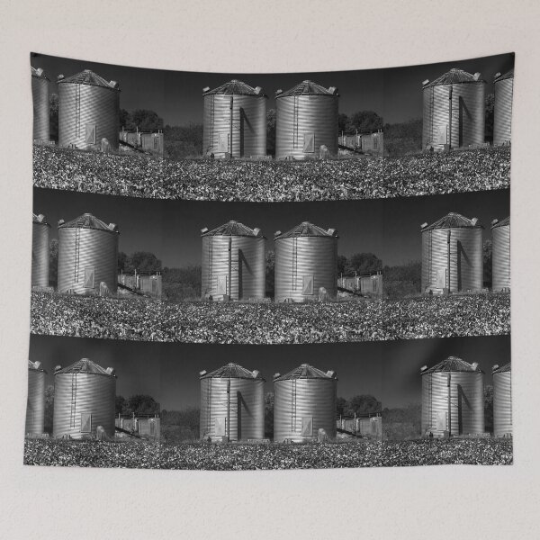 Item preview, Twin Soybean Silos designed and sold by Susan  Nixon.