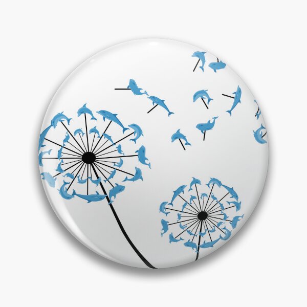 Item preview,  Dandelion Dolphin designed and sold by SweetThreads79.