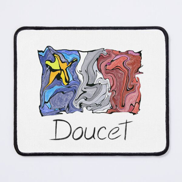 Item preview, Acadian Flag pastel liquid mosaic Doucet - Drapeau acadien mosaïque liquide pastel vitrail Doucet designed and sold by ColoursOfFrance.