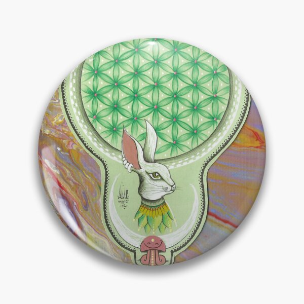 Item preview, Rabbit Flower of Life designed and sold by andresindio.