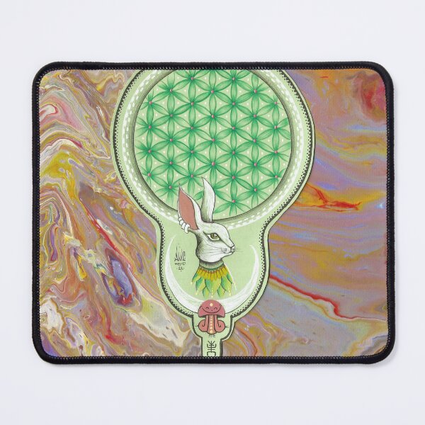 Item preview, Rabbit Flower of Life designed and sold by andresindio.