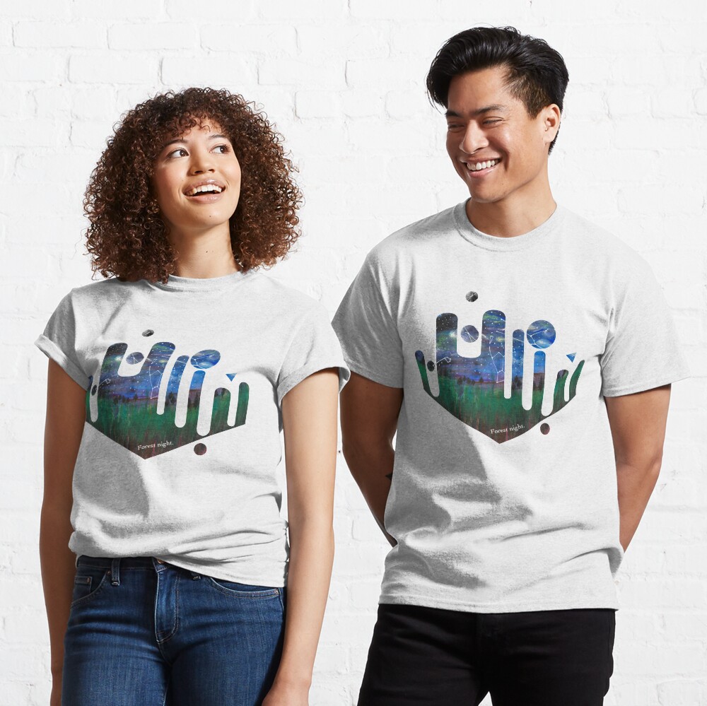 Forest night Classic T-Shirt