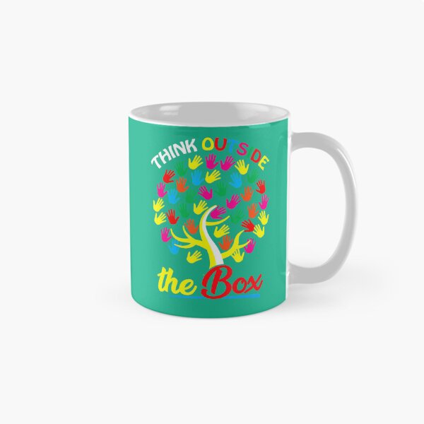Item preview, Think Outside The Box Tree Hand Puzzle Autism Awareness Day  designed and sold by blackcowgirls.