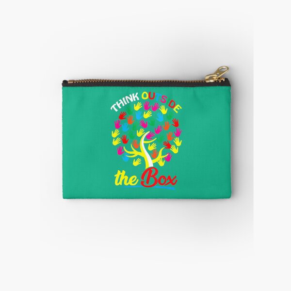 Item preview, Think Outside The Box Tree Hand Puzzle Autism Awareness Day  designed and sold by blackcowgirls.