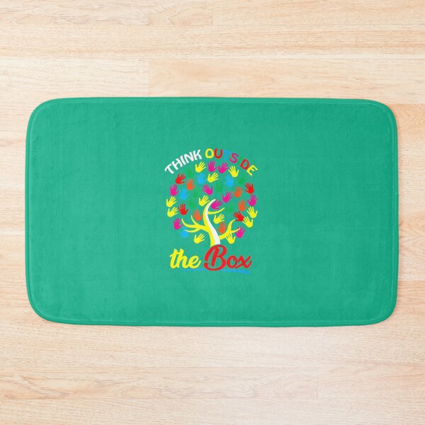 Item preview, Think Outside The Box Tree Hand Puzzle Autism Awareness Day  designed and sold by blackcowgirls.