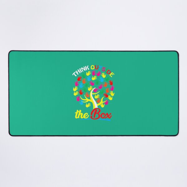Item preview, Think Outside The Box Tree Hand Puzzle Autism Awareness Day  designed and sold by blackcowgirls.