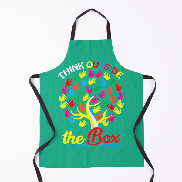 Item preview, Think Outside The Box Tree Hand Puzzle Autism Awareness Day  designed and sold by blackcowgirls.
