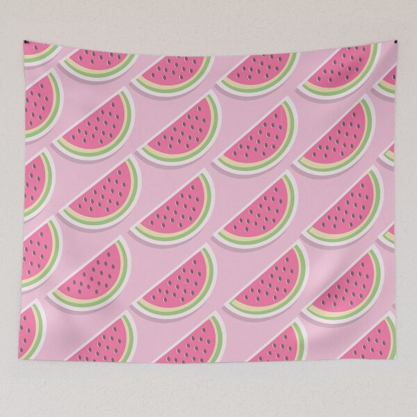 Item preview, Watermelon Slices on Pink designed and sold by SusanEileenEvans.