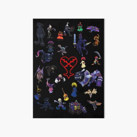 Vista previa del artículo con la obra «Kingdom Hearts - Heartless», diseñado y vendido por SteveG2007.