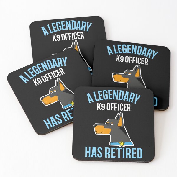 Item preview,  A Legendary K9 Officer Has Retired  designed and sold by Studioapartment.