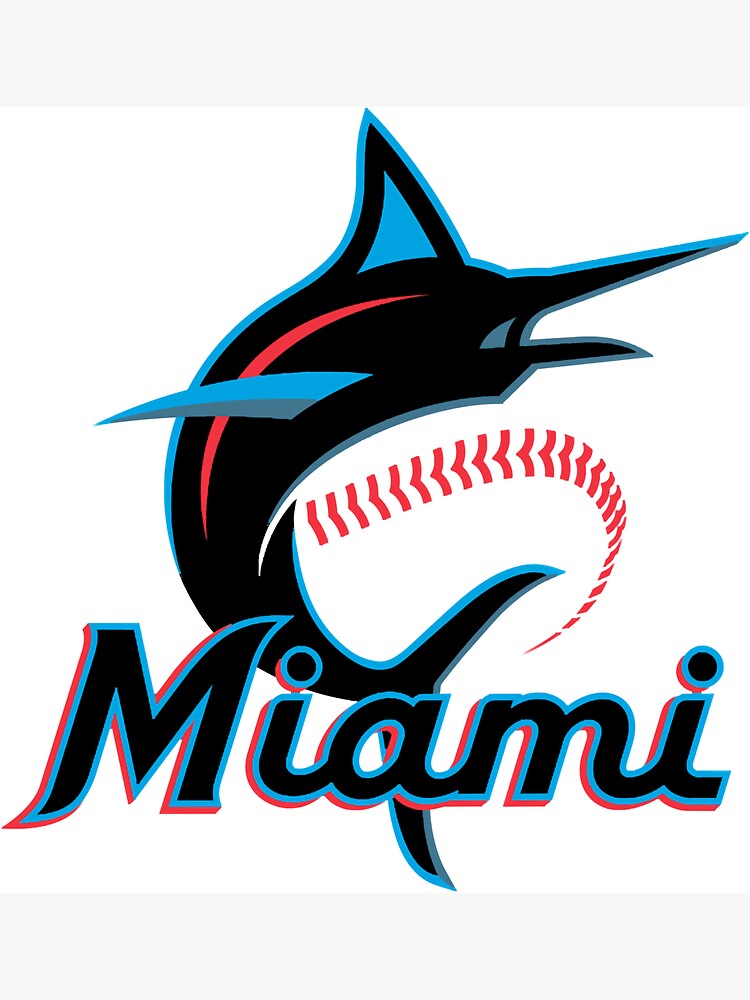 Miami Marlins Premium DieCut Vinyl Decal PICK COLOR & SIZE