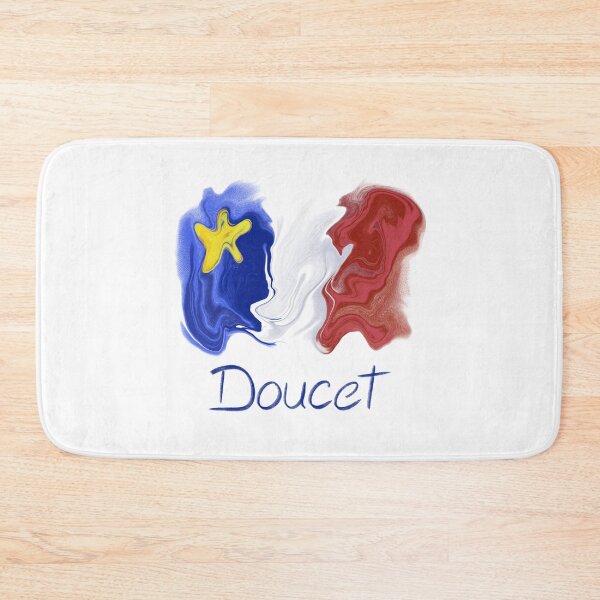 Item preview, Acadian Flag pastel liquid Doucet  - Drapeau acadien liquide pastel Doucet designed and sold by ColoursOfFrance.