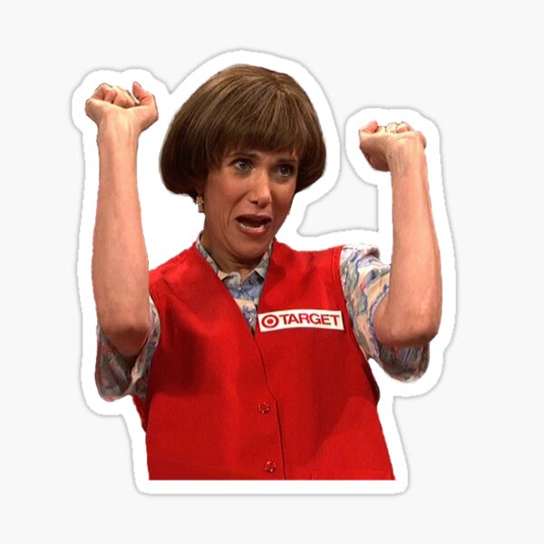 Target Lady Sticker