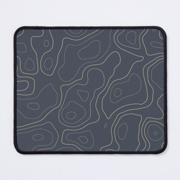 Item preview, Charcoal Gray Topographic Map Pattern designed and sold by SusanEileenEvans.