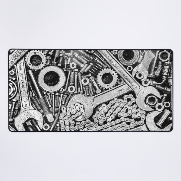 Item preview, Clank - Gray Grungy Assortment of Tools designed and sold by SusanEileenEvans.