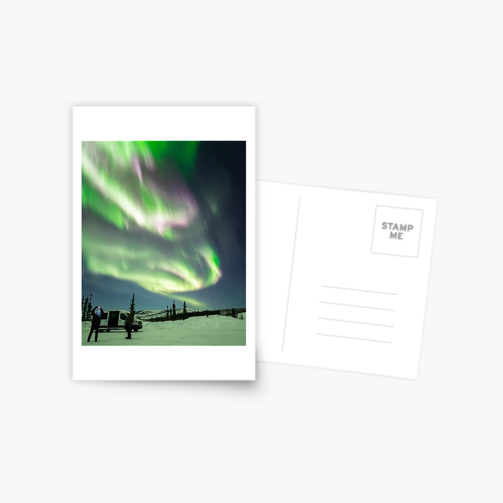 Item preview, Postcard designed and sold by fairbanksaurora.