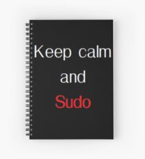 Sudo Penguin Spiral Notebook