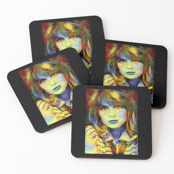 Item preview, Graphic face woman singer pop music designed and sold by CarissaSamuel6.