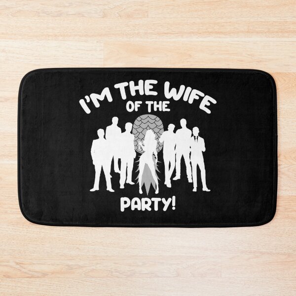 Item preview, Swinger Lifestyle Hotwife Design - I'm The Wife of the Party! For dark colors. designed and sold by swingersshop.