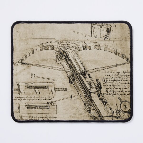 Item preview, Leonardo da Vinci designed and sold by Mundolibelula77.