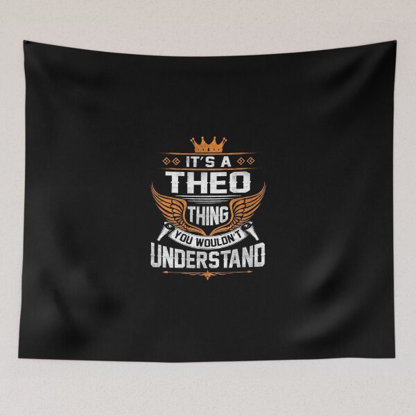 Item preview, Theo Name T Shirt - Theo Things Name Gift Item Tee designed and sold by aaronmaxi6.